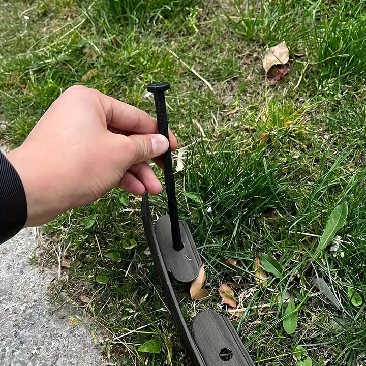 DIY PE Garden Border Fence Kit with 30/15 Strong Fixing Nails